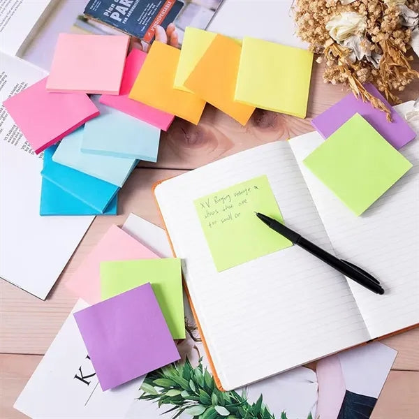 3x3 Inches 100 Sheets Bright Color Sticky Note