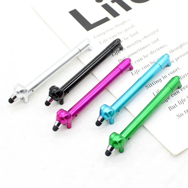 Puppy-shaped Pallpoint Pen Stylus Pen