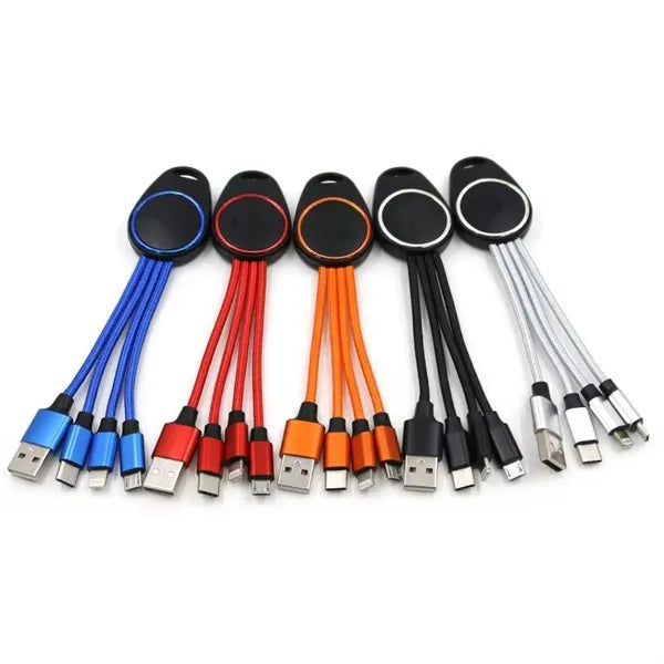 4-in-1 LED Light Up Charging Cable