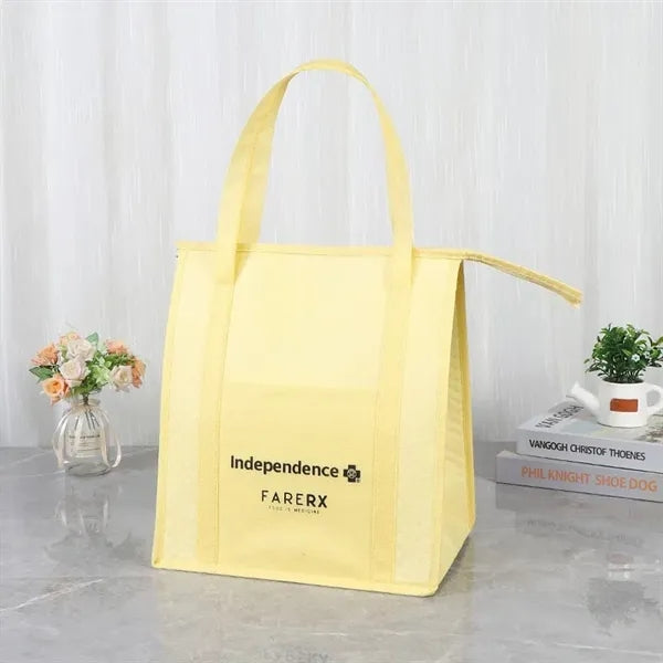 Non-Woven Lunch Cooler Tote Bag