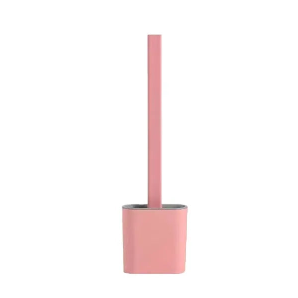 Durable Wall Mounted Silicone Toilet Brush Cleaning Tool