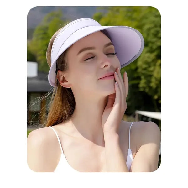 Foldable customizable travel sun hat