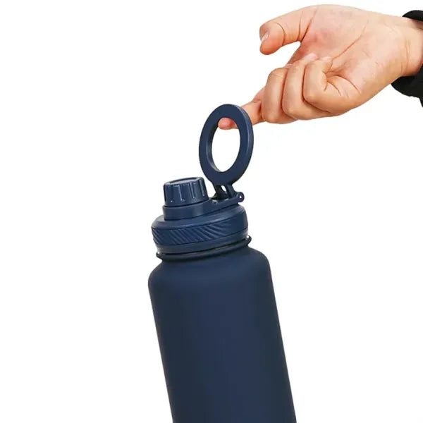 34oz Large Magnetic Phone Holder Tumbler