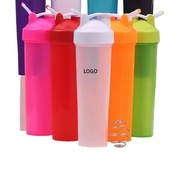 Sport Shaker Bottle With Wire Whisk