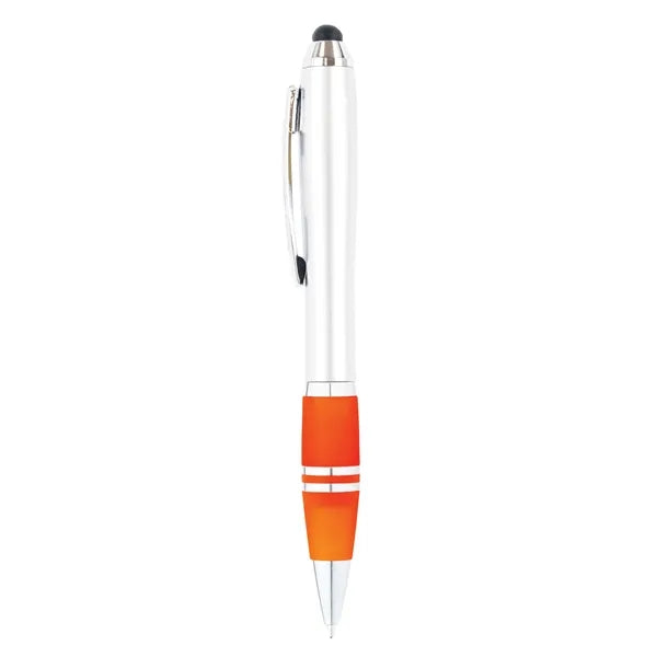 Blitz Silver Twist Action Stylus Ballpoint