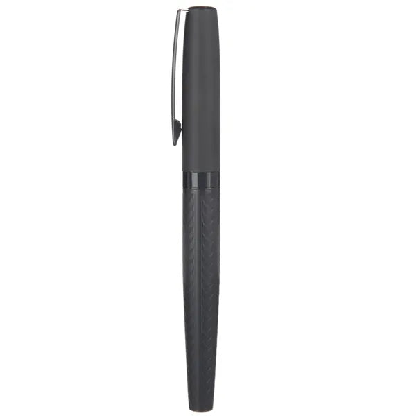Sleek Brass Cap-Off Rollerball