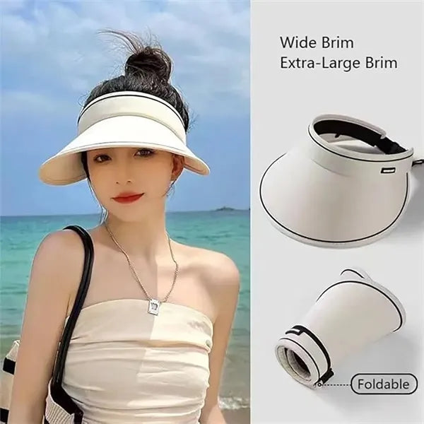 Foldable Sun Visor Hat