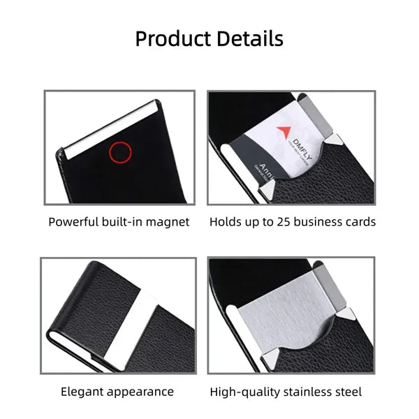 Magnetic Business Card Holder