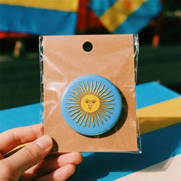 1.7" Custom Round Tin Pin for 2026 World Cup