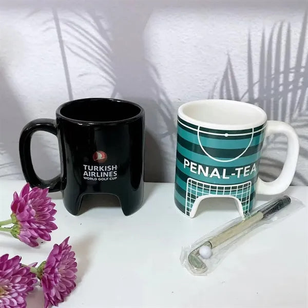 11 oz Golf Practice Putting Hole Mug Set
