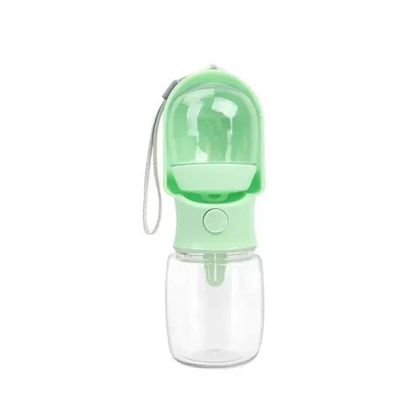 10 Oz Dog Water Bottle with Food Container