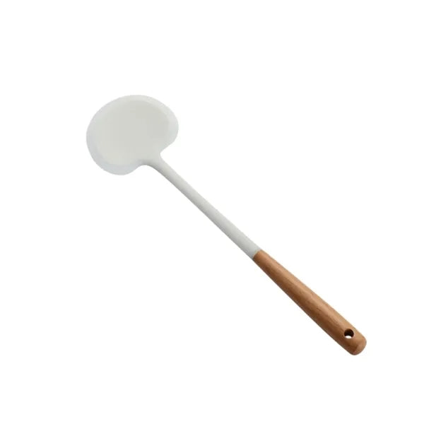 Heatproof Silicone Cooking Spatula Comfortable Grip