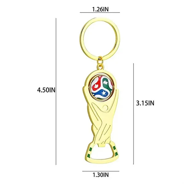Soccer Fan Keychain