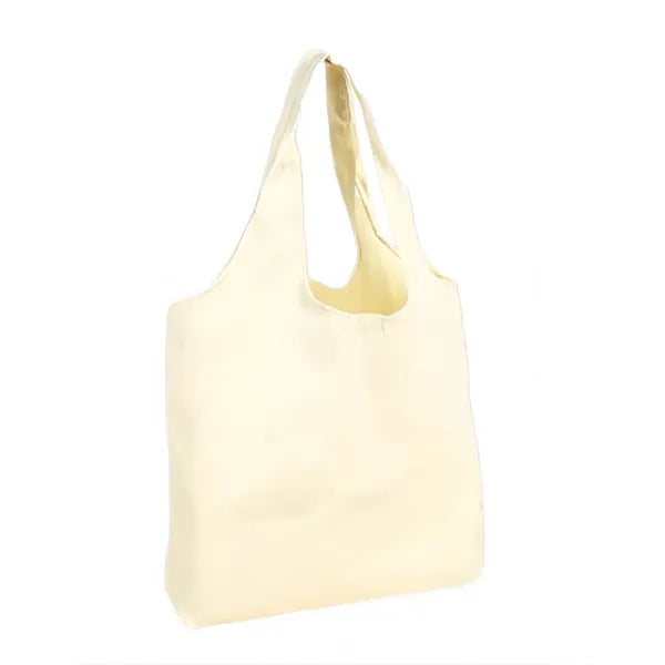 Simple solid color large capacity canvas vest bag