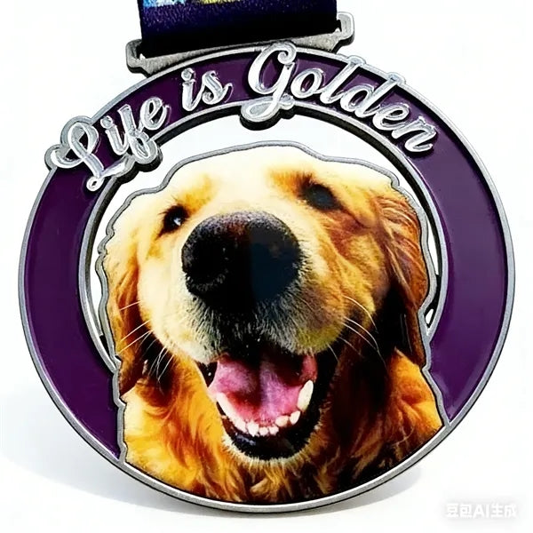 Die Cast Custom Race Medals Pet Game