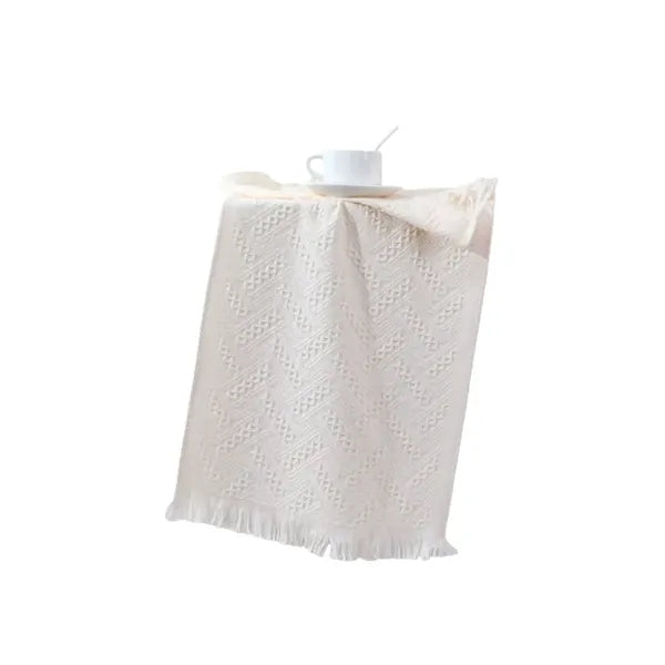 Pure Cotton Fringe Towel
