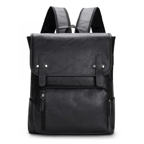 PU Leather Outdoor Backpack