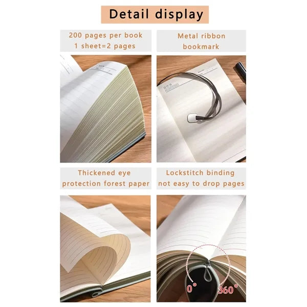 Fashionable Soft Leather Notebook