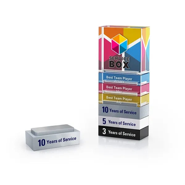 Stackable Aluminum Bar Milestone Awards