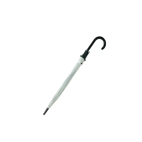 Arched transparent umbrella