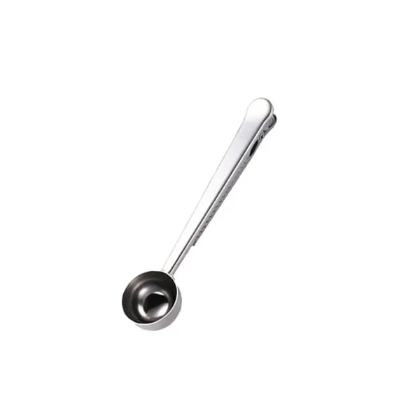 Stainless Steel Coffee Scoop Clip Measuring Spoon