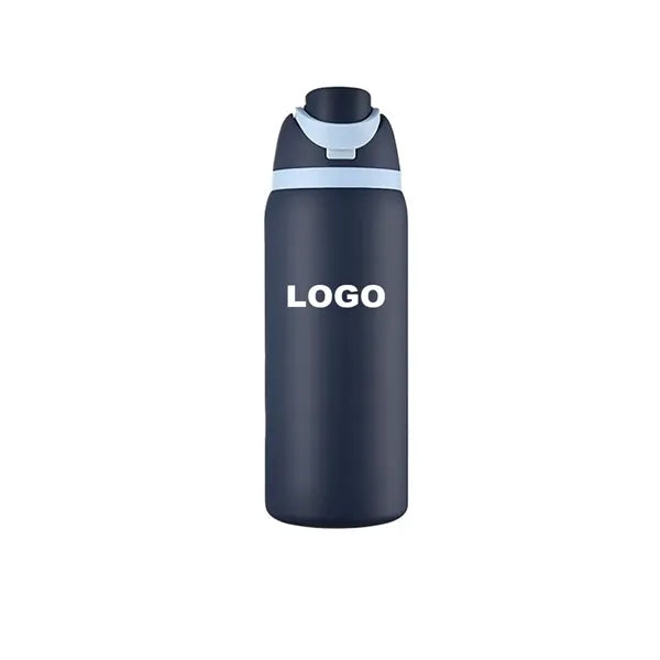 FreeSip Insulated Stainless Steel Water Bottle with Straw