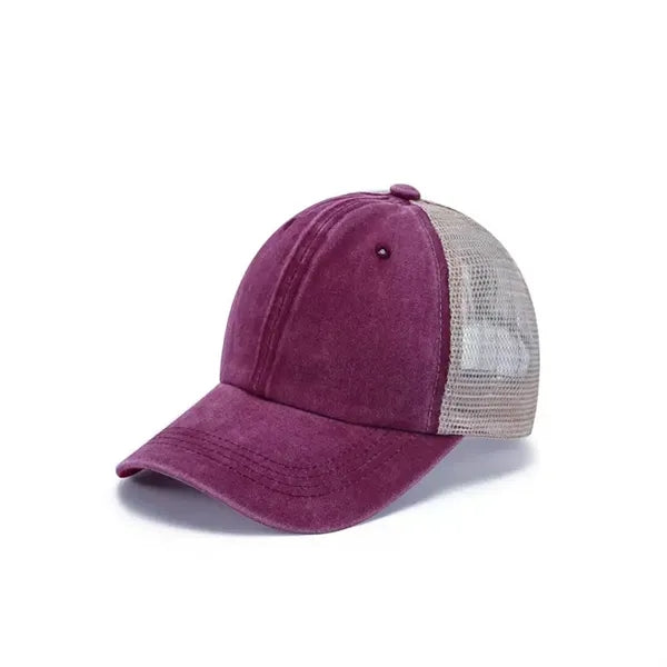 Adjustable Vintage Washed Trucker Hat