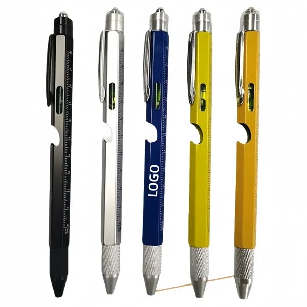 Nine-in-one multi-functional tool pen