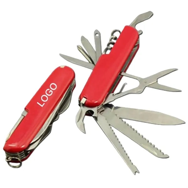 Versatile 11-in-1 Stainless Steel Survival Multi-Tool