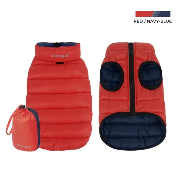 Winter Pet Dog Clothes with Bag