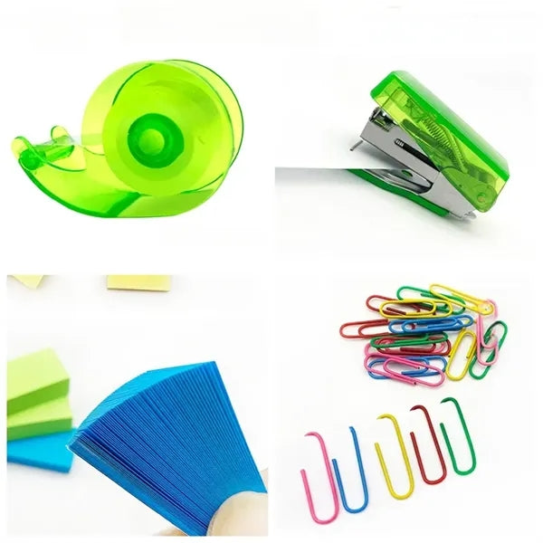 Office Supply Kit Include Stapler Tape Dispenser Staple Note