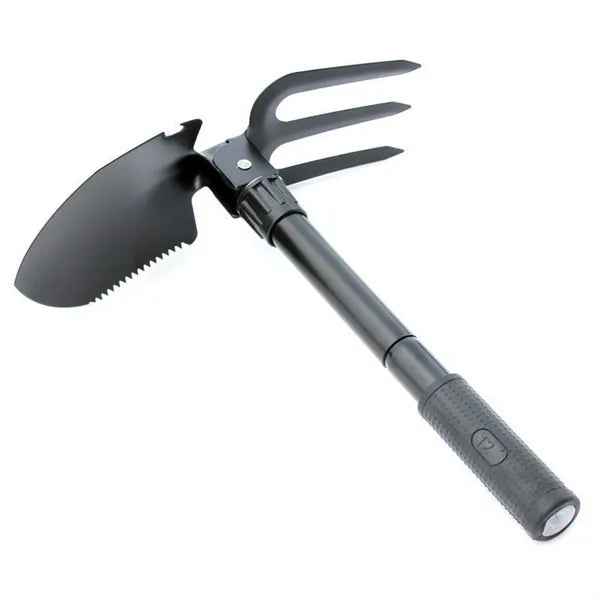 Portable Mini Survival Shovel with Foldable Design