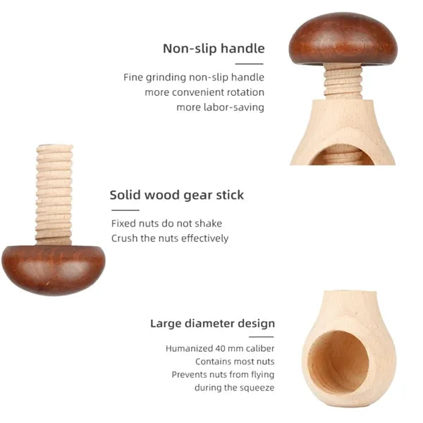 Wooden Walnut Cracker