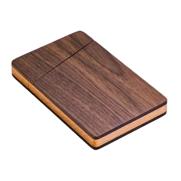 Walnut Business Card Holder