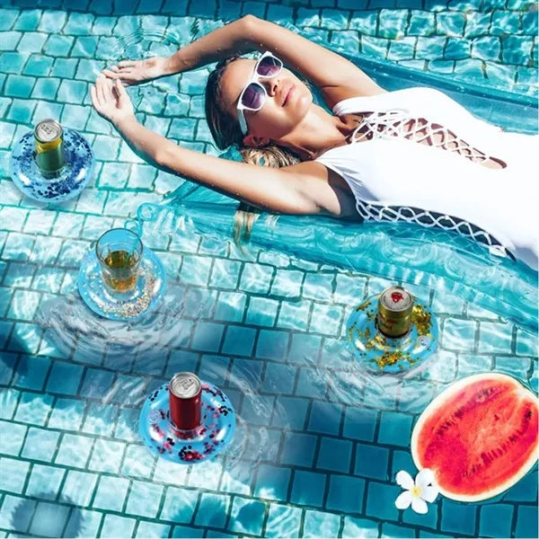 Inflatable Sparkling Drink Holder