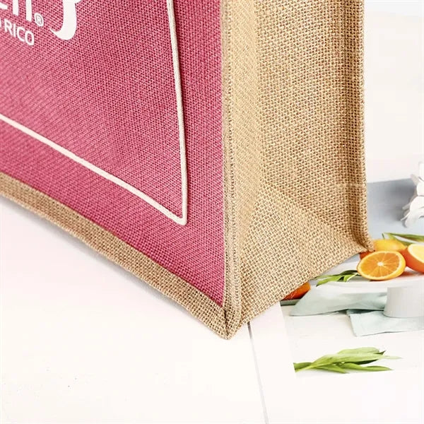 Framed Jute Tote
