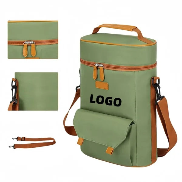 Refrigerated and insulated thermal bag