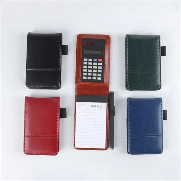 Mini Memo Pad with Calculator Portfolio