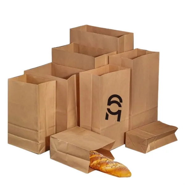 Eco-Friendly Kraft Paper Lunch Sack
