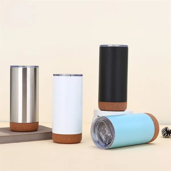 16oz Vacuum Insulated Coffee Mug with Cork Base