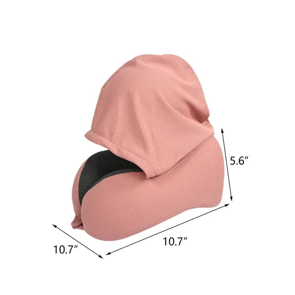 Long Distance Travel Dual Support Neck Hat Pillow