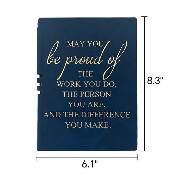 Inspirational Leather Notebook