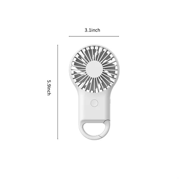 Portable Carabiner Buckle Small Fan