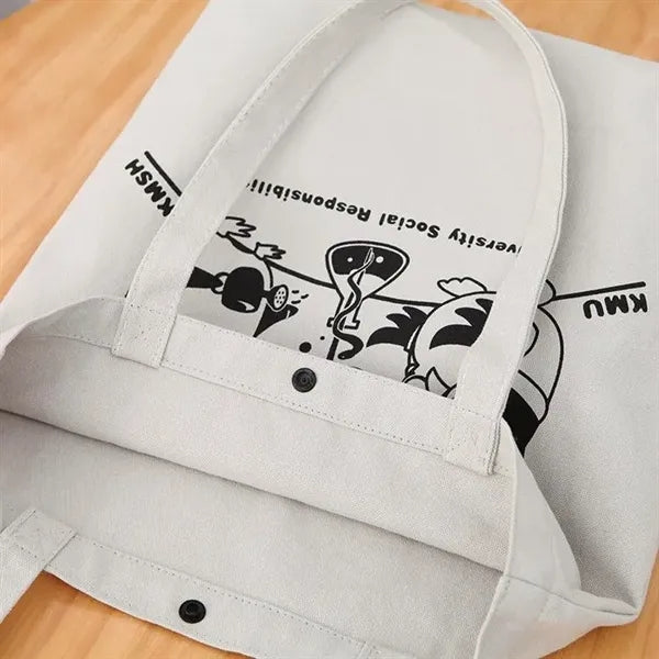 Canvas Promotion Shopping Tote Lightweight Cotton Bag