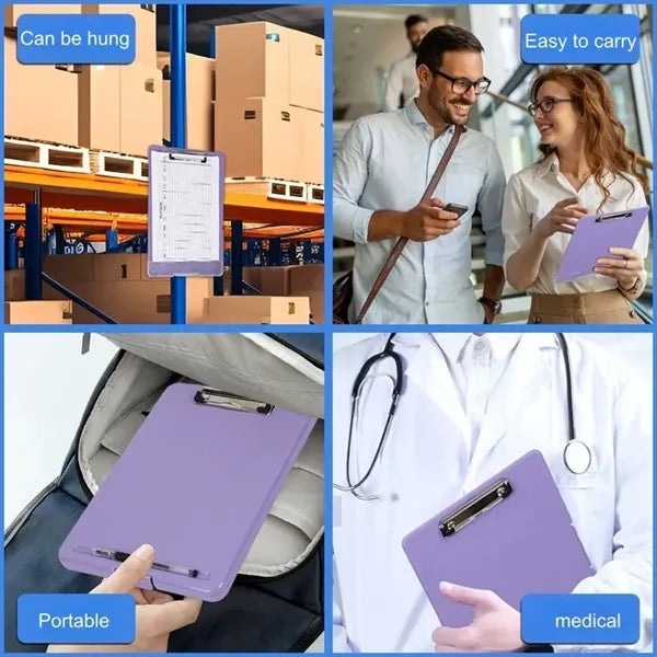 Clipboard with Storage & Pen Holder