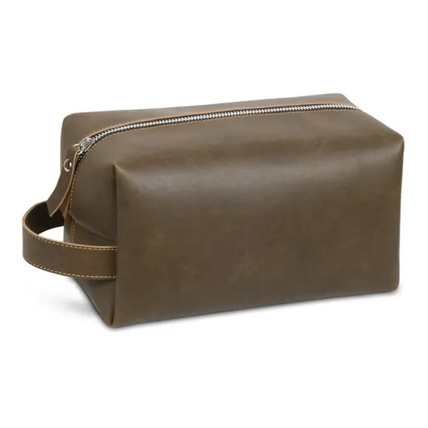 Hand Crafted Leather Toiletry Bag