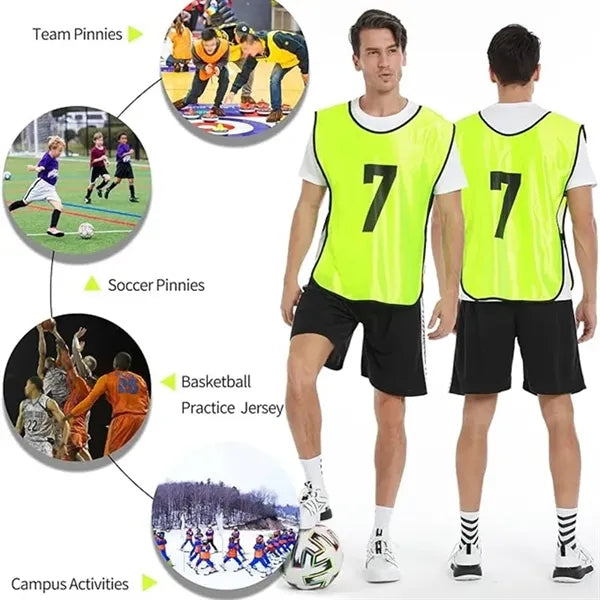 Soccer Training Vest Youth Pinnies