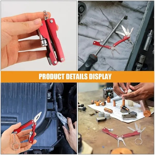Stainless Steel Multi Tool Pliers With Flashlight