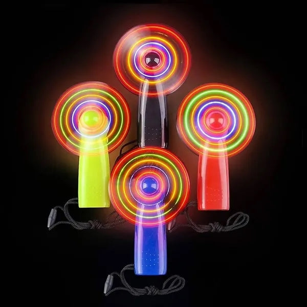 Light Up Hand Held Fan