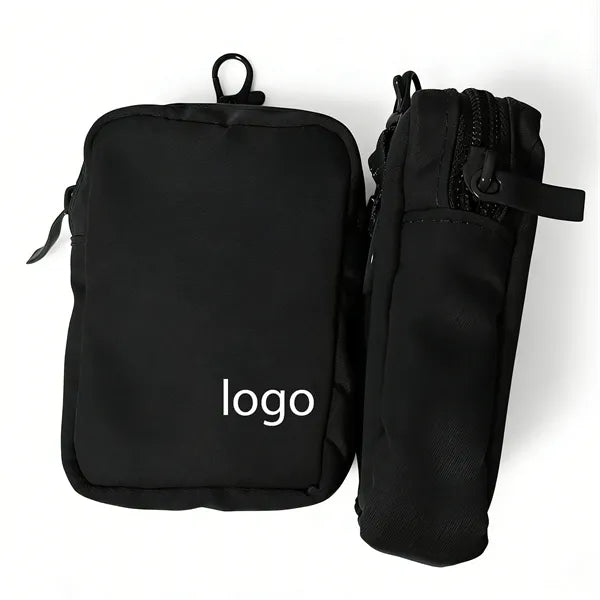 290T Nylon Padded Square Pouch for Commute & Travel